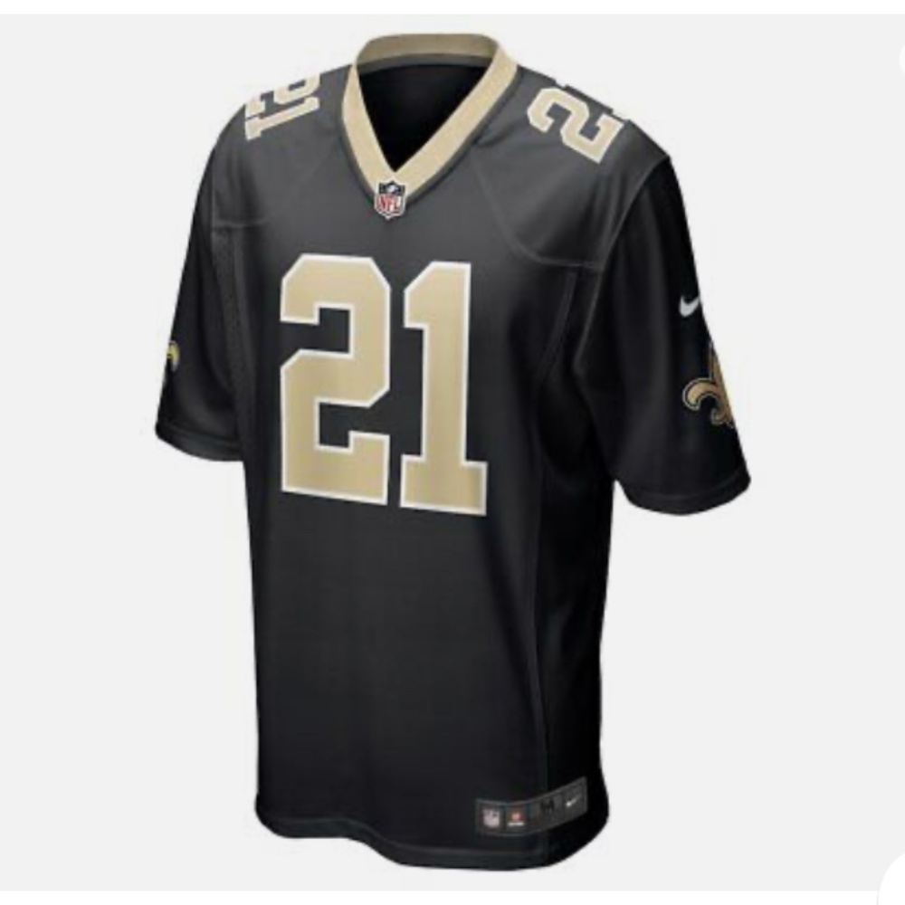 NWOT Jersey New Orleans Saints 21 Mythical official NFL mesh side panels